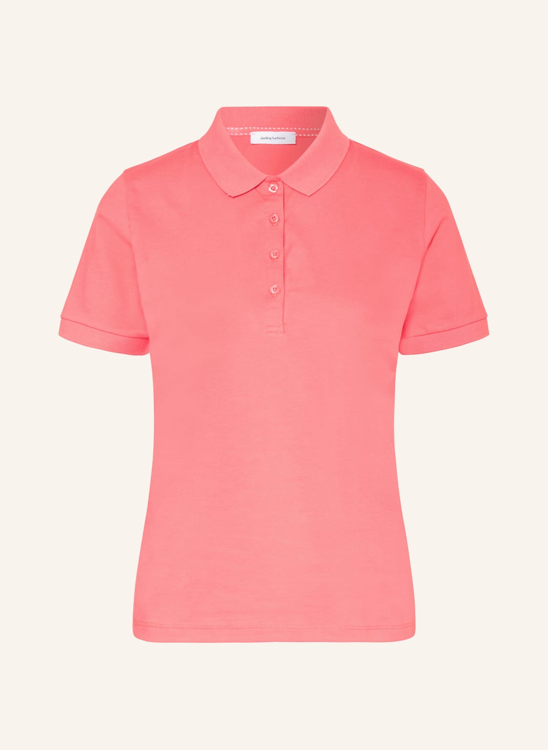 Darling Harbour Pique-Poloshirt rot von darling harbour