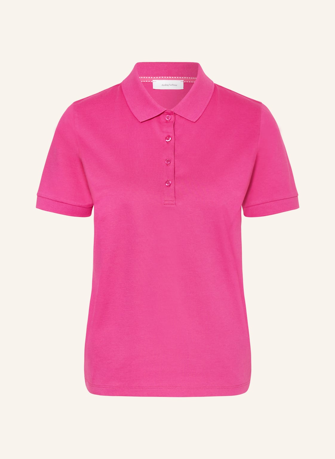 Darling Harbour Pique-Poloshirt rot von darling harbour