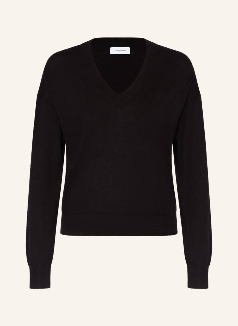 Darling Harbour Pullover Aus Merinowolle schwarz von darling harbour