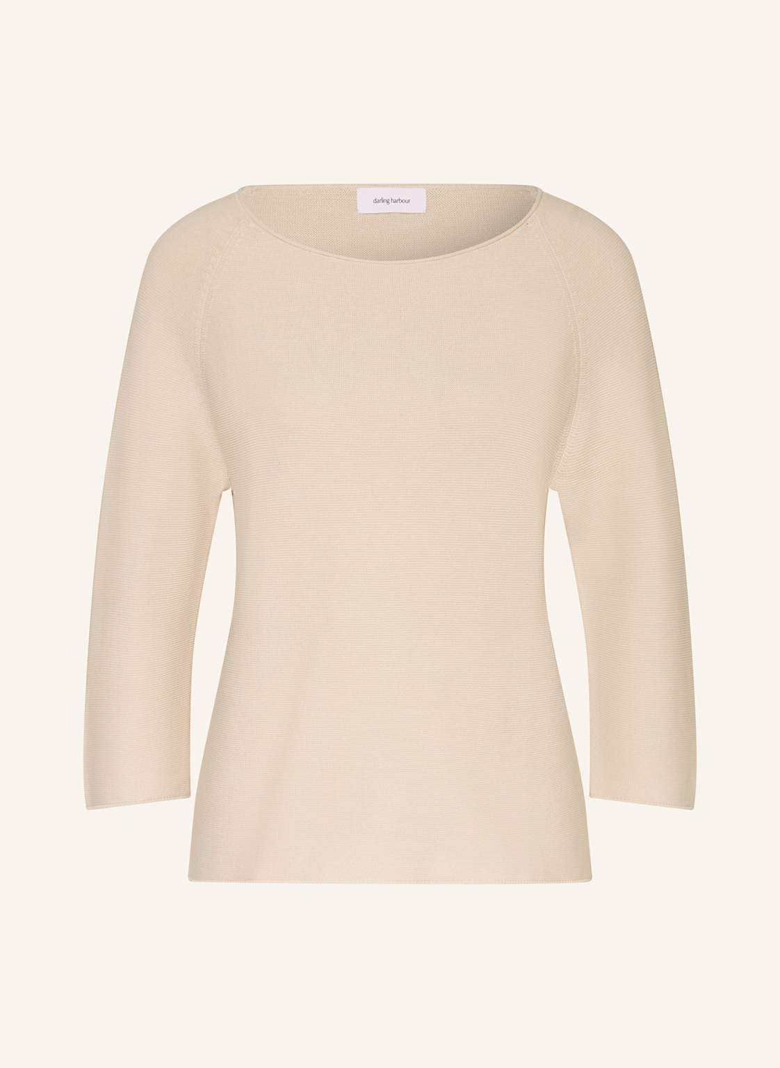 Darling Harbour Pullover Mit 3/4-Arm beige von darling harbour