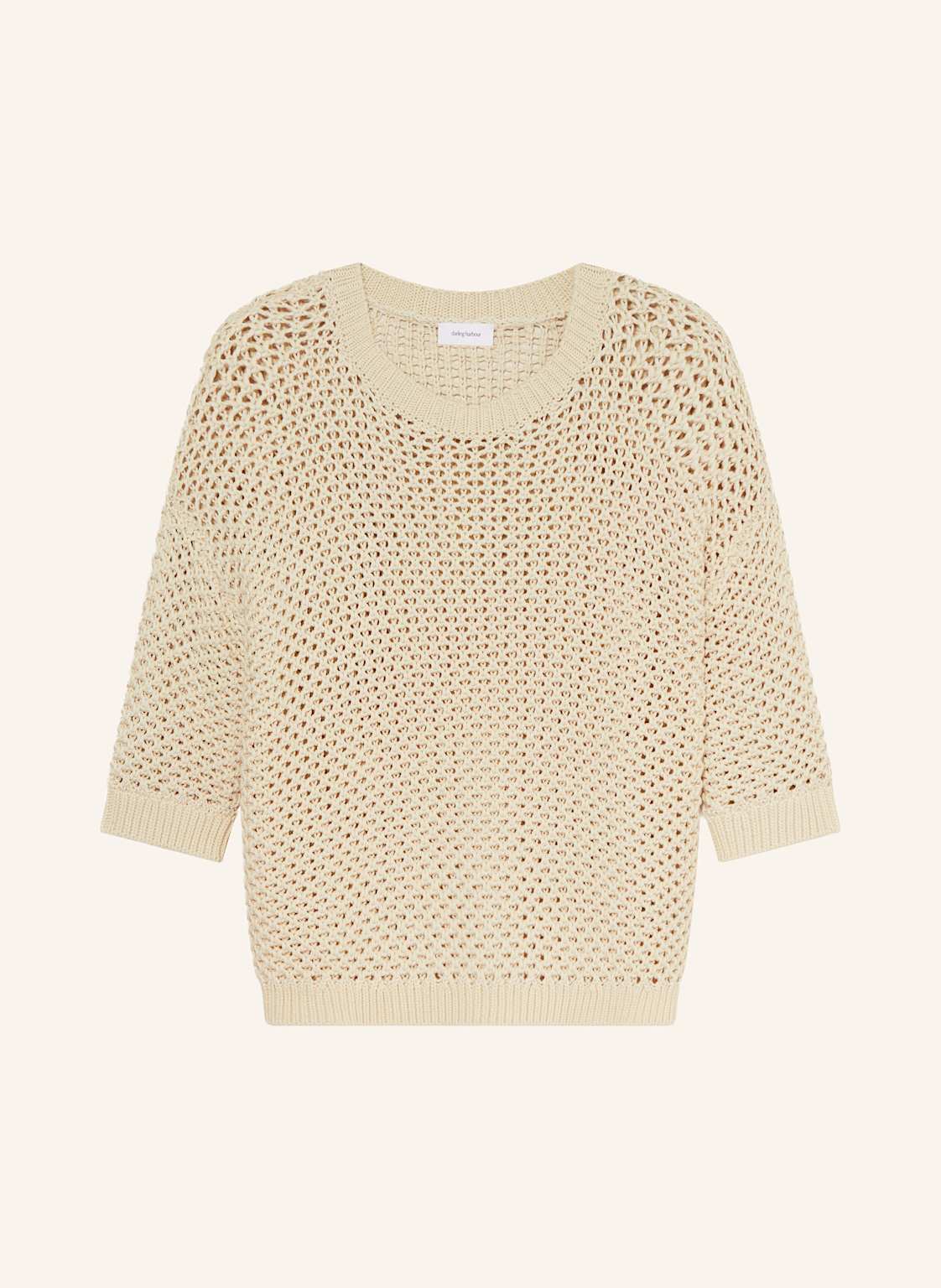 Darling Harbour Pullover Mit 3/4-Arm beige Darling Harbour Pullover Mit 3/4-Arm beige von darling harbour