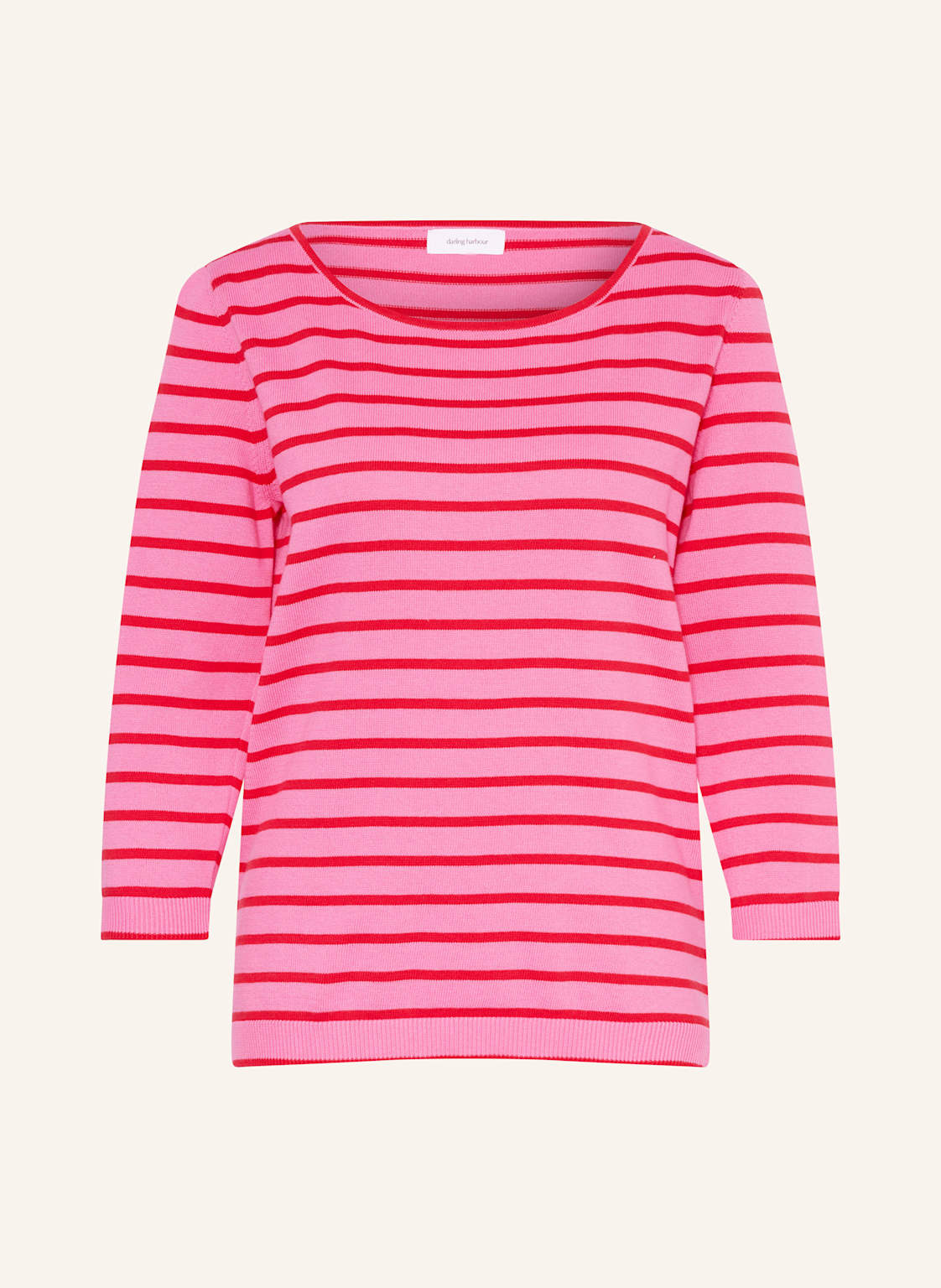 Darling Harbour Pullover Mit 3/4-Arm pink von darling harbour