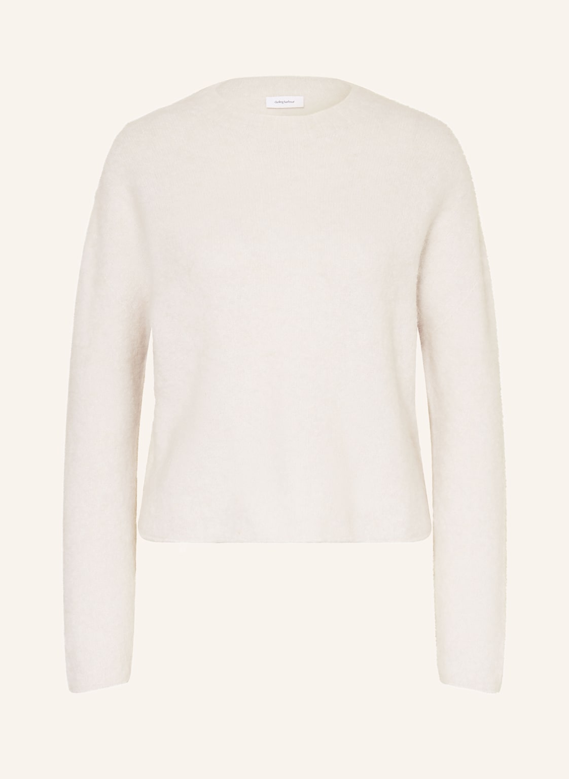 Darling Harbour Pullover Mit Alpaka beige von darling harbour