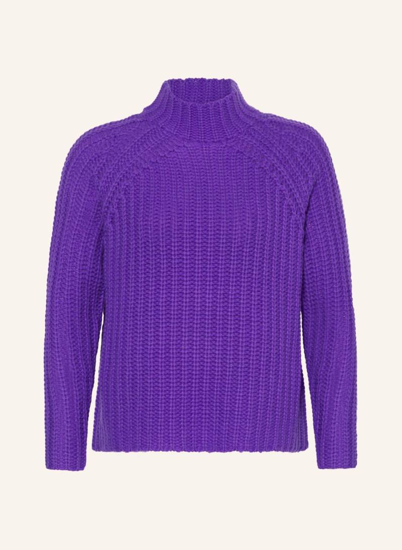 Darling Harbour Pullover Mit Cashmere lila von darling harbour