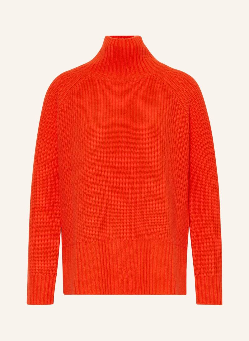 Darling Harbour Pullover Mit Cashmere orange von darling harbour