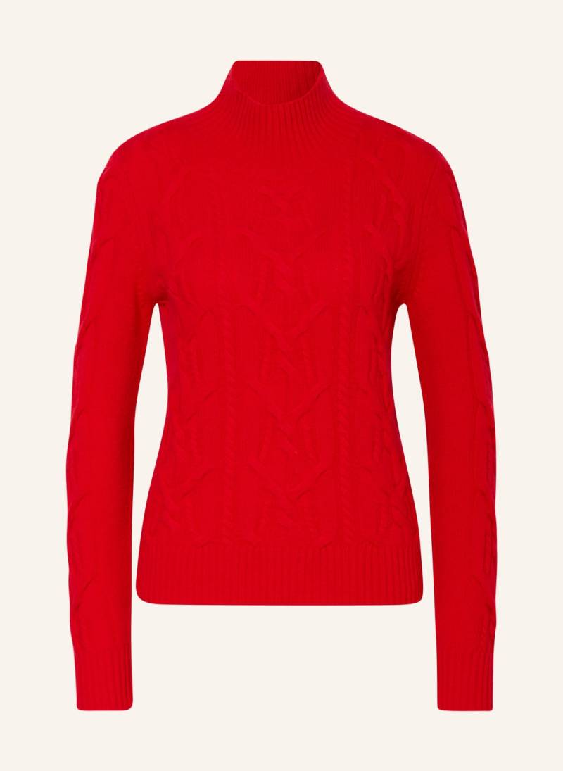 Darling Harbour Pullover Mit Cashmere rot von darling harbour