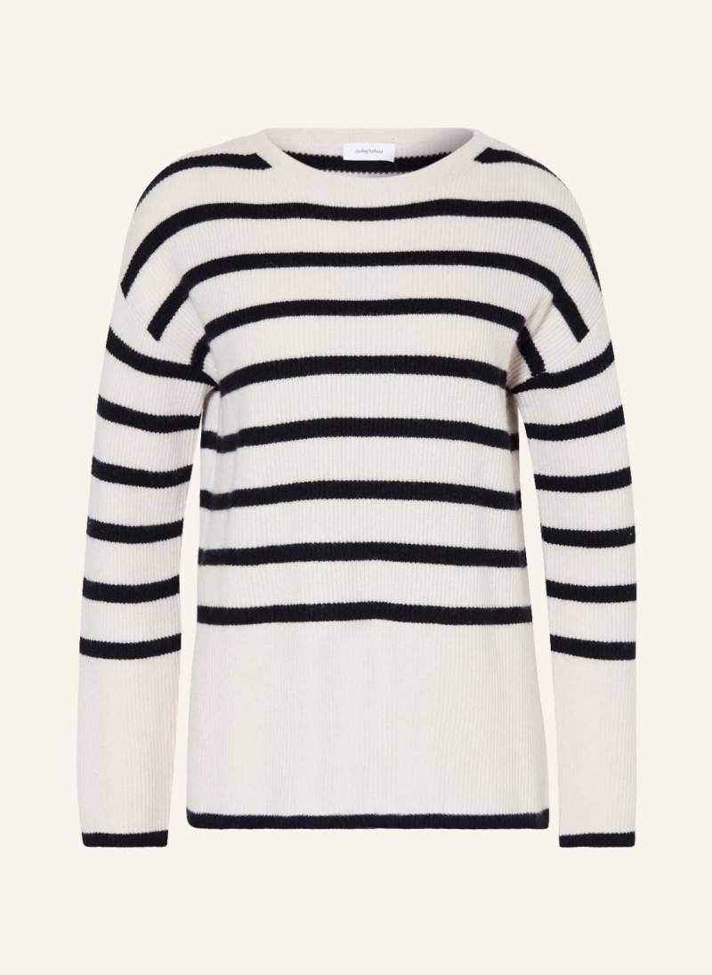 Darling Harbour Pullover Mit Cashmere weiss von darling harbour