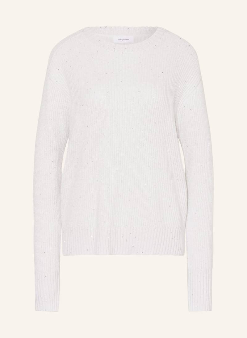 Darling Harbour Pullover Mit Cashmere weiss von darling harbour