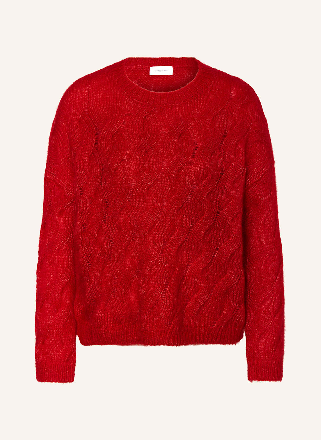 Darling Harbour Pullover Mit Mohair rot von darling harbour