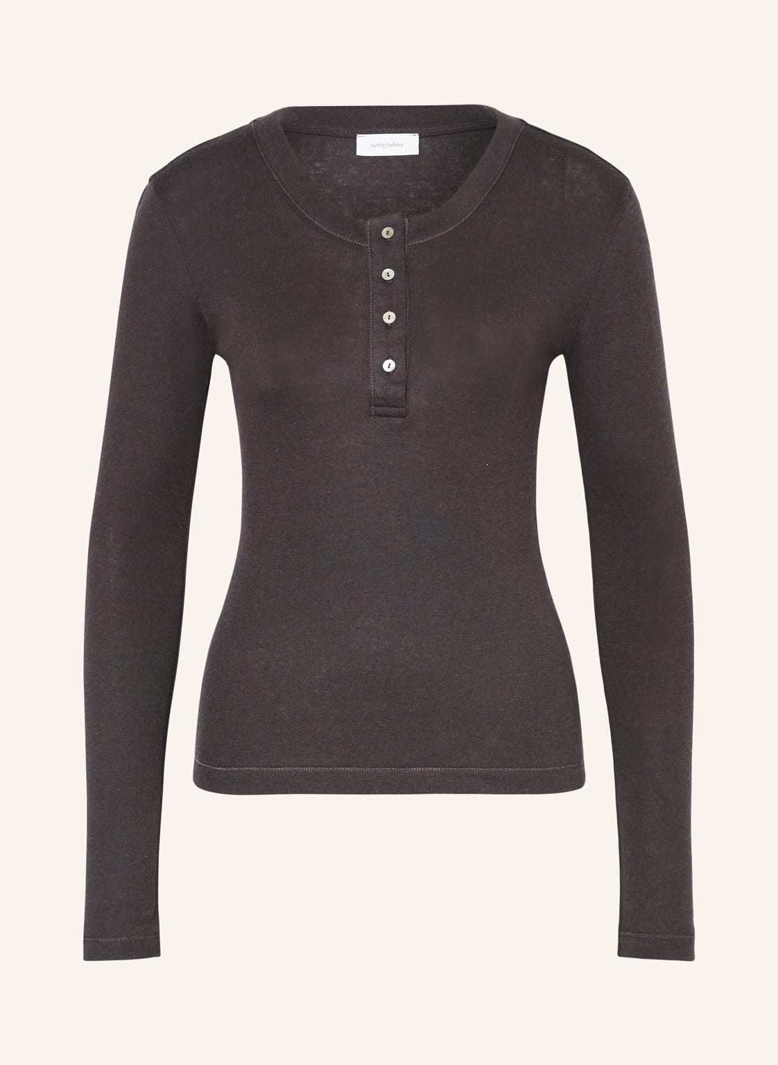 Darling Harbour Henley-Shirt grau Darling Harbour Henley-Shirt grau von darling harbour