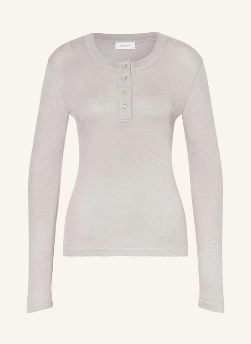 Darling Harbour Henley-Shirt grau von darling harbour