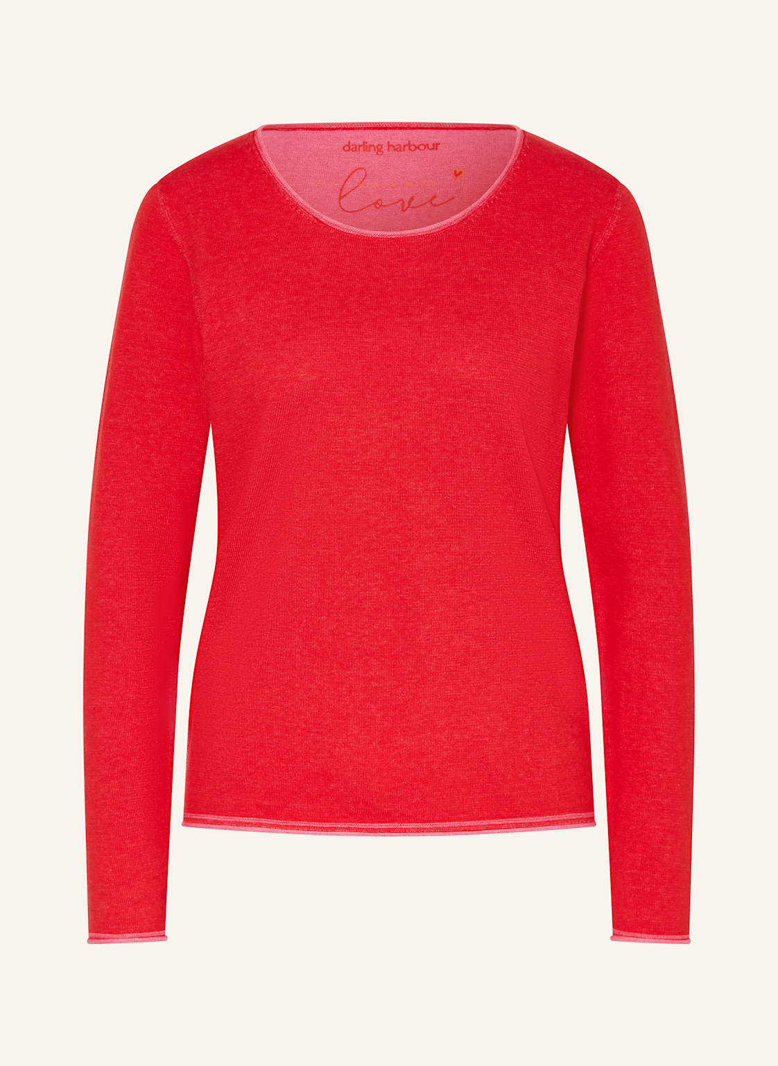 Darling Harbour Pullover rot von darling harbour