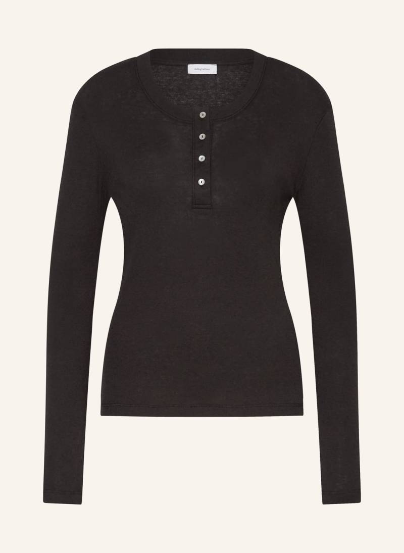 Darling Harbour Henley-Shirt schwarz von darling harbour