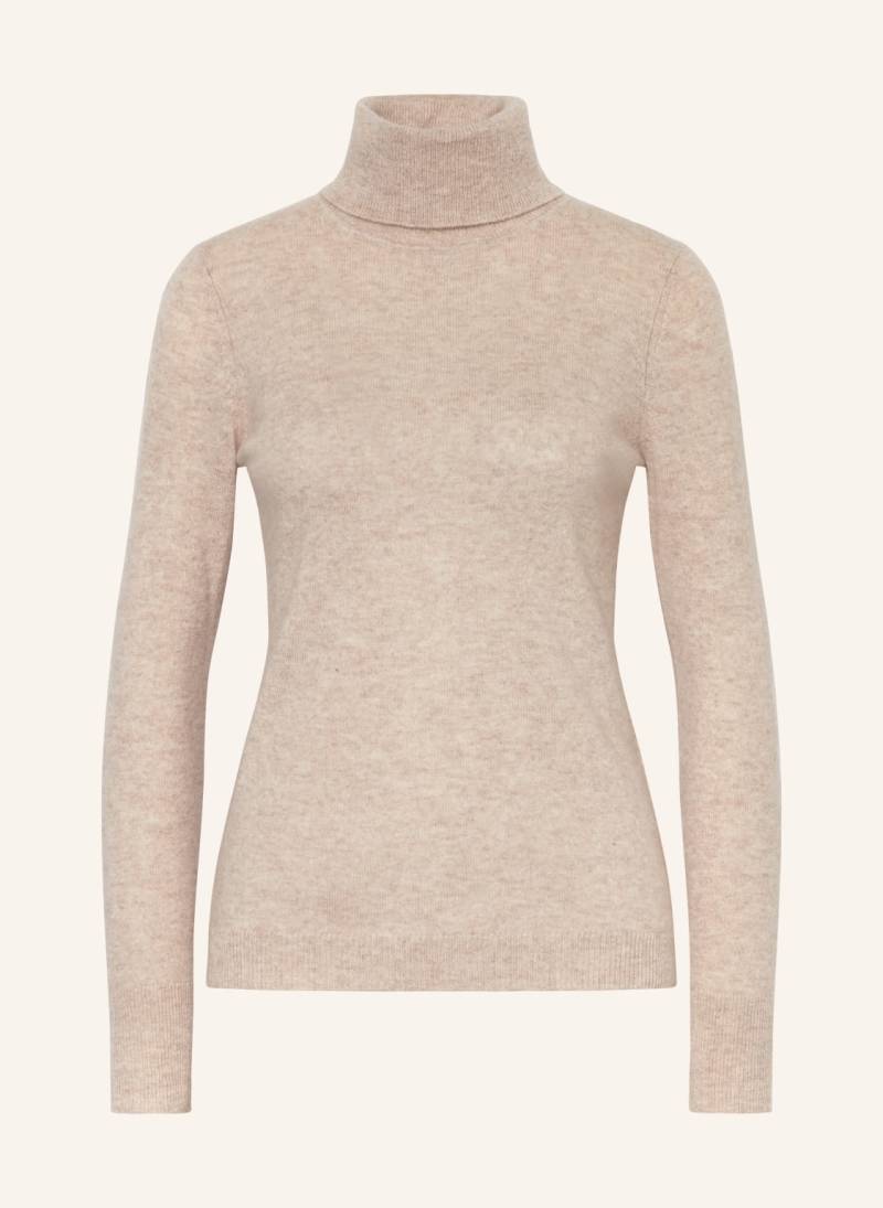 Darling Harbour Rollkragenpullover Aus Cashmere beige von darling harbour