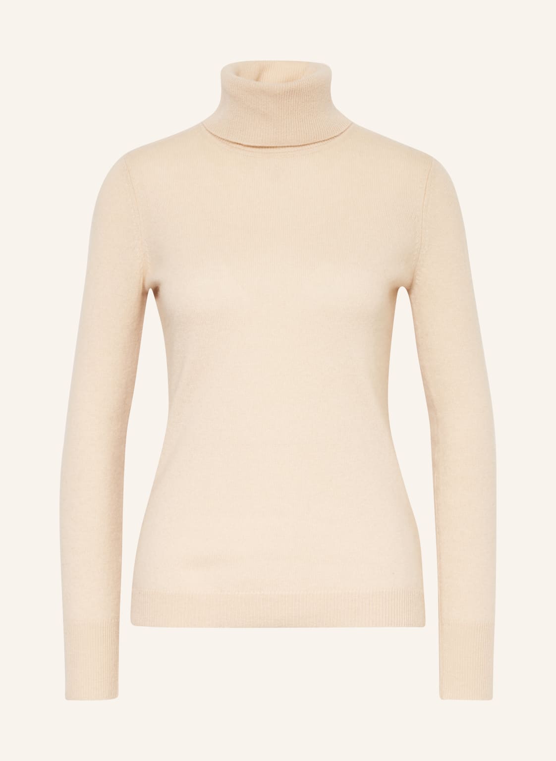 Darling Harbour Rollkragenpullover Aus Cashmere beige von darling harbour