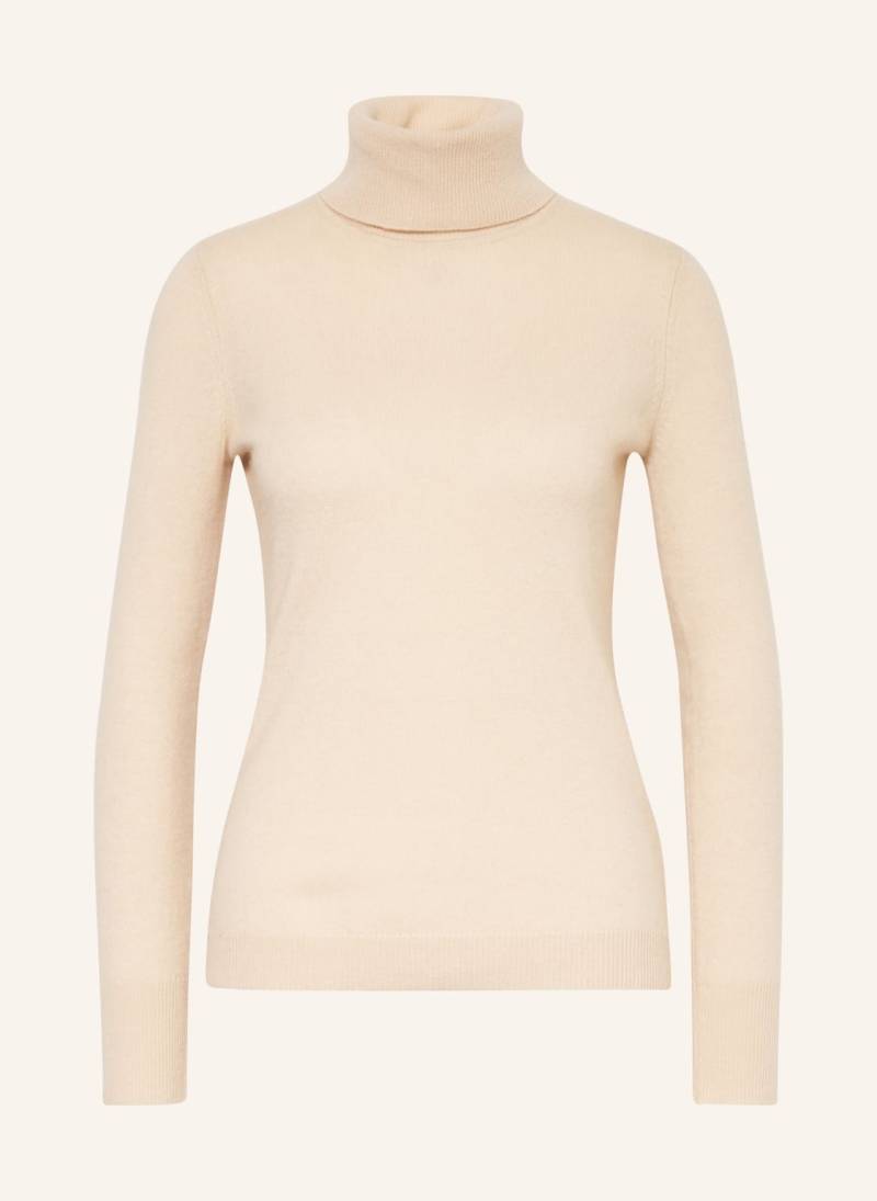 Darling Harbour Rollkragenpullover Aus Cashmere beige von darling harbour