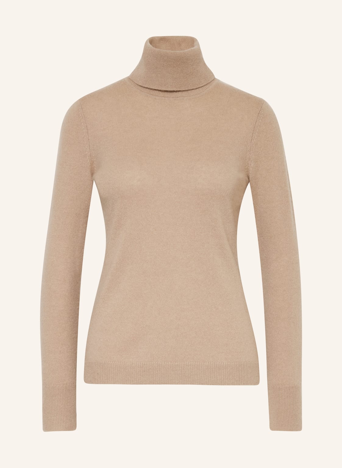 Darling Harbour Rollkragenpullover Aus Cashmere beige von darling harbour