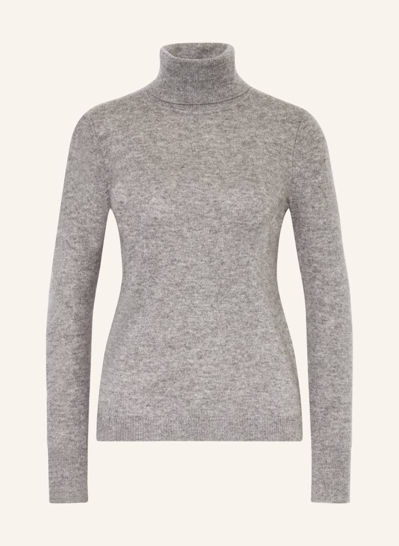 Darling Harbour Rollkragenpullover Aus Cashmere grau von darling harbour