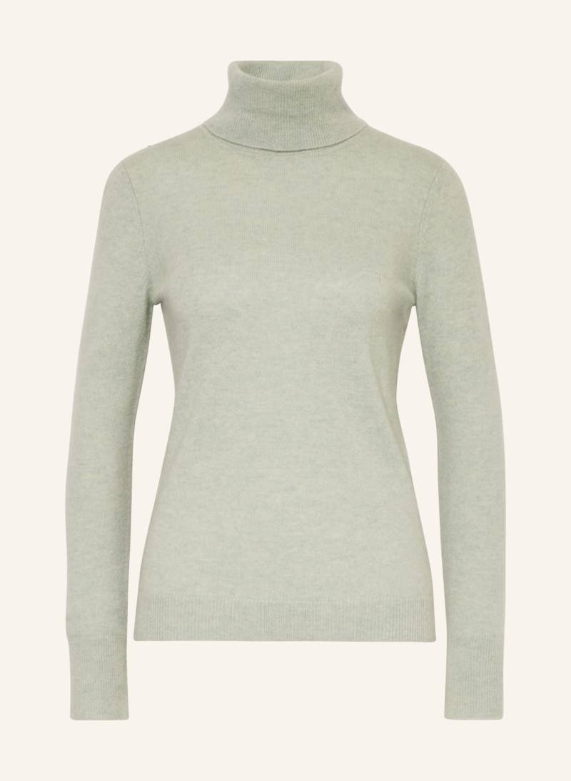 Darling Harbour Rollkragenpullover Aus Cashmere gruen von darling harbour