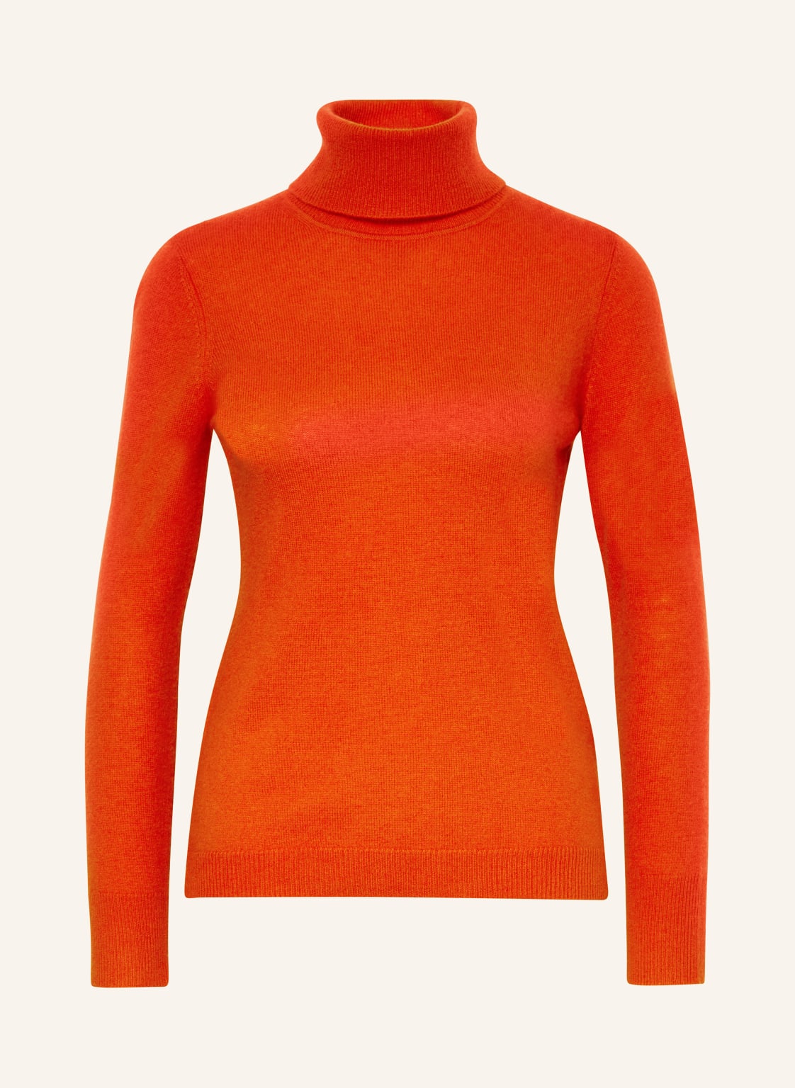 Darling Harbour Rollkragenpullover Aus Cashmere orange von darling harbour