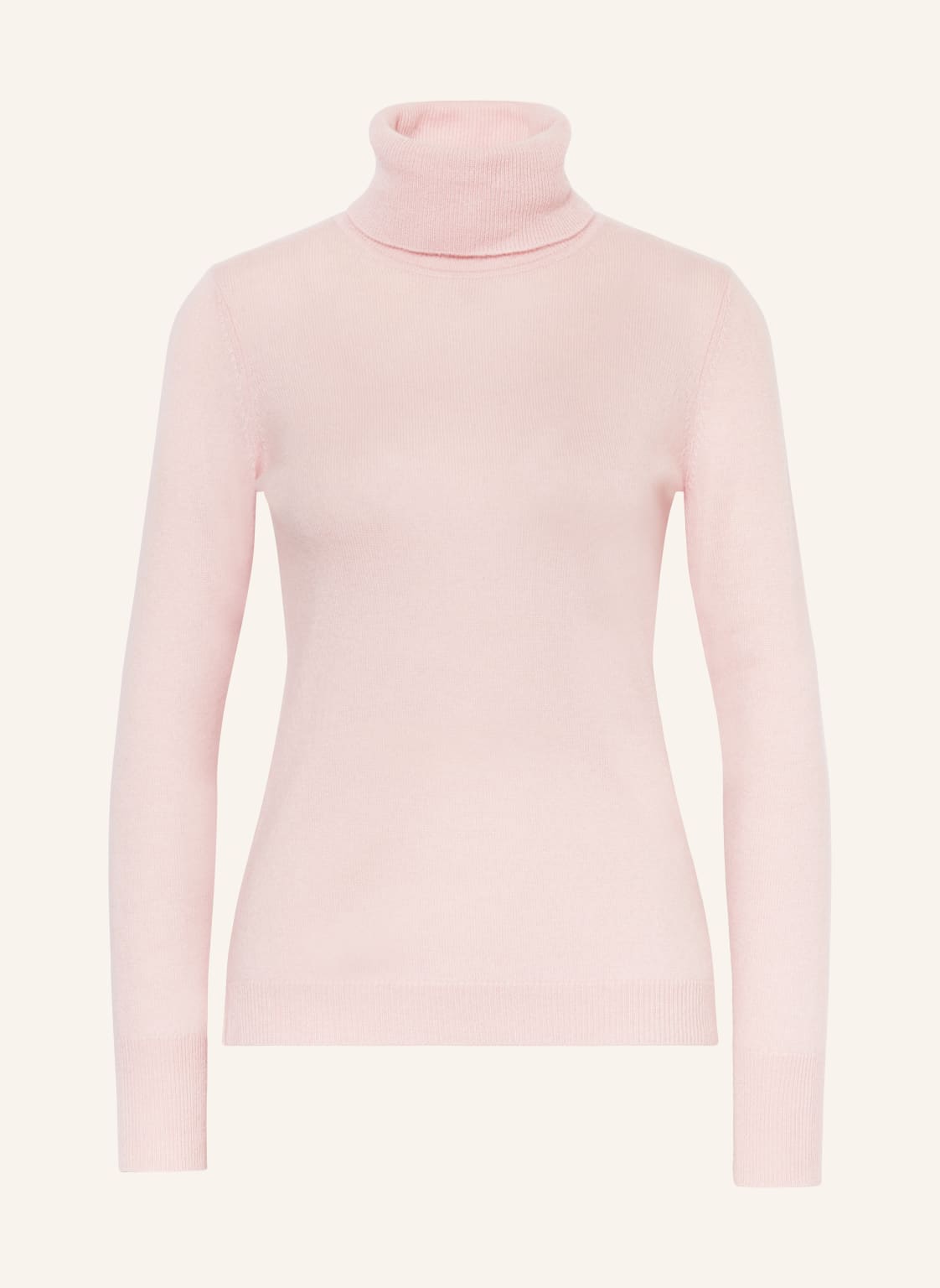 Darling Harbour Rollkragenpullover Aus Cashmere rosa von darling harbour