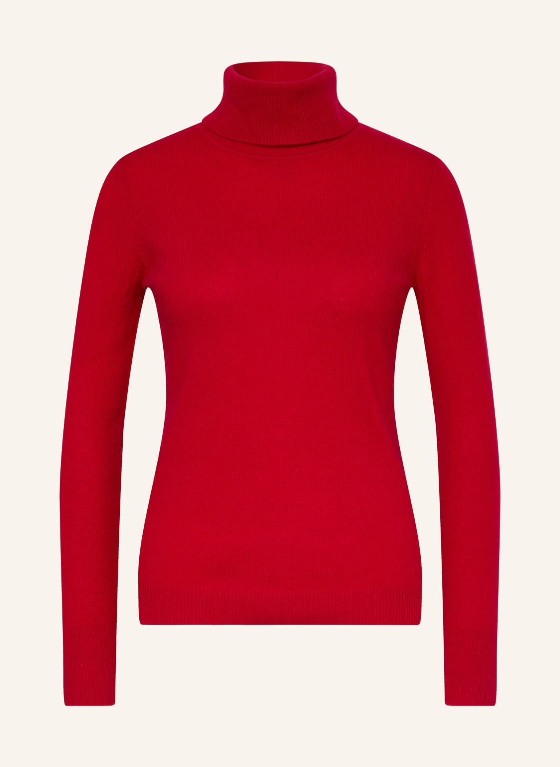 Darling Harbour Rollkragenpullover Aus Cashmere rot von darling harbour