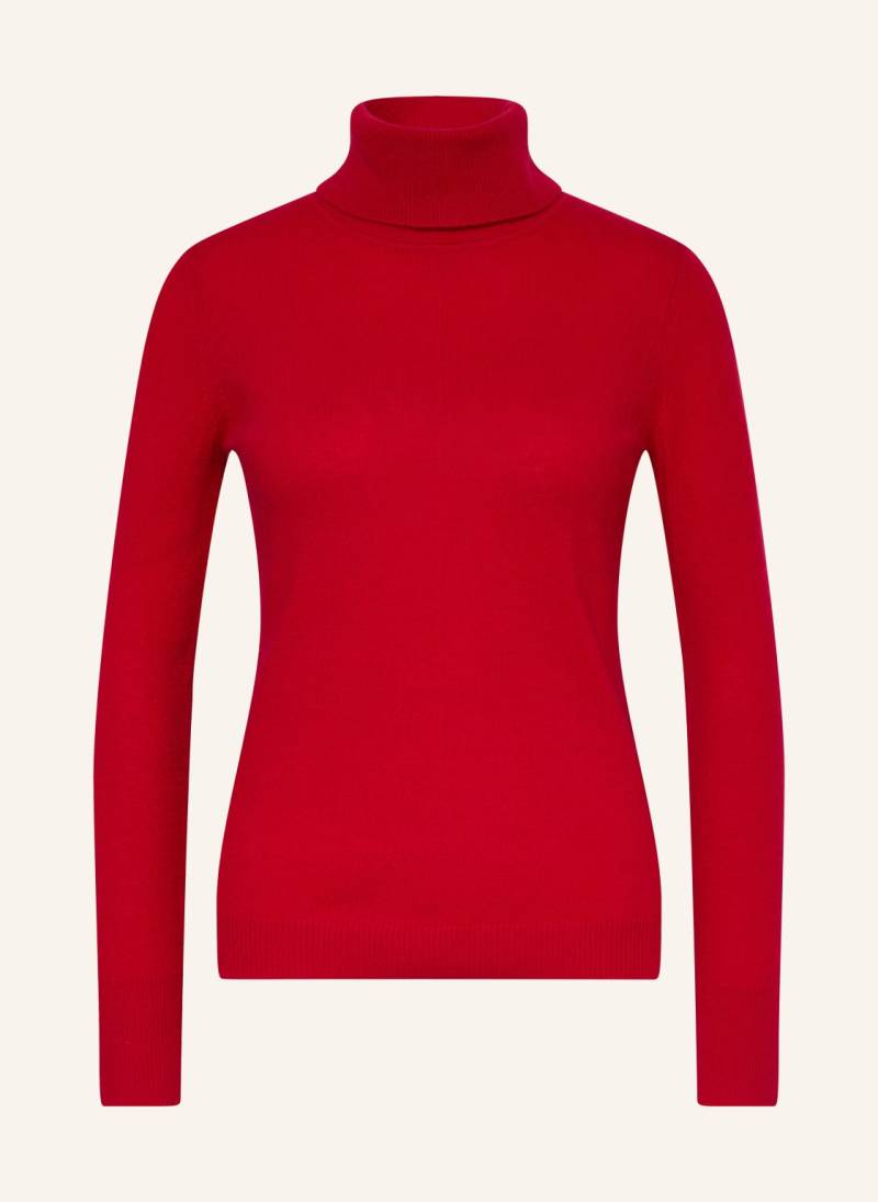 Darling Harbour Rollkragenpullover Aus Cashmere rot von darling harbour