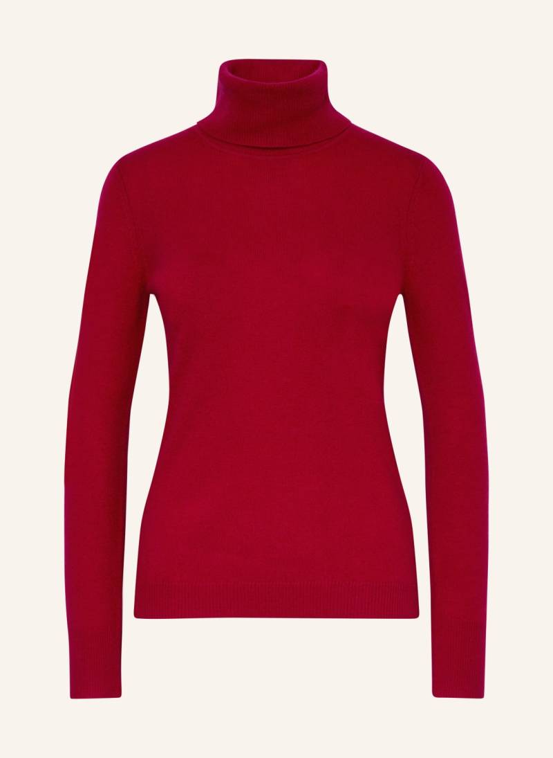 Darling Harbour Rollkragenpullover Aus Cashmere rot von darling harbour