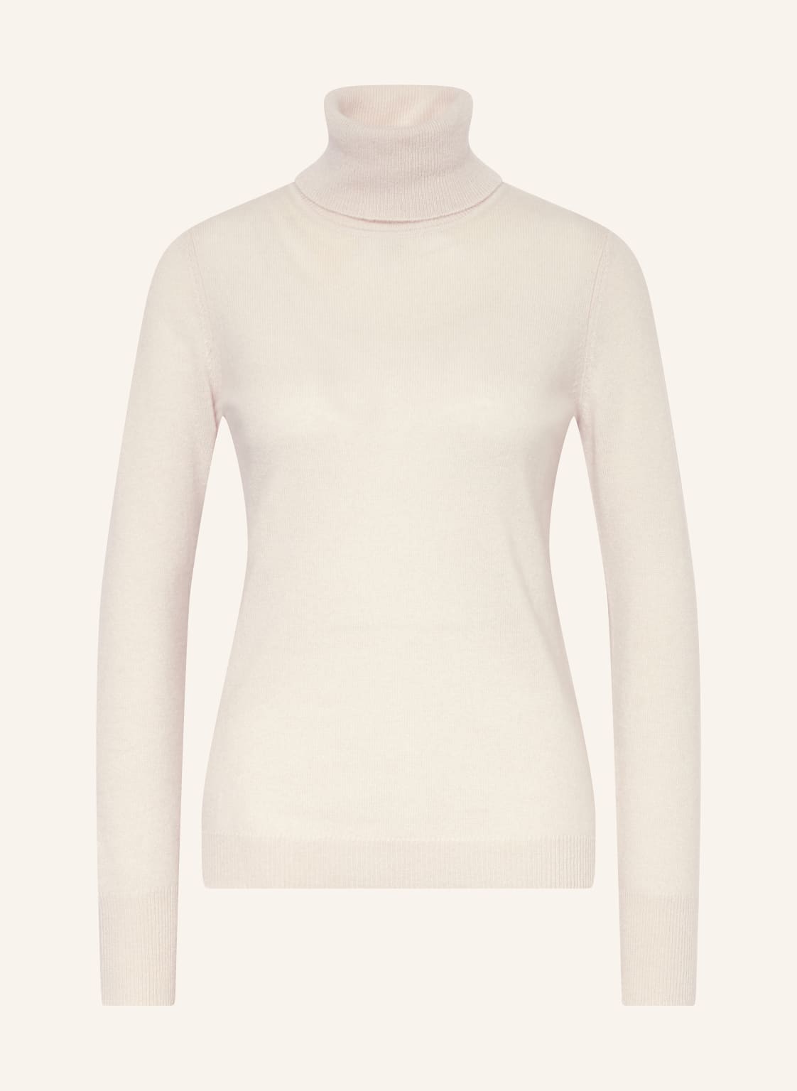 Darling Harbour Rollkragenpullover Aus Cashmere weiss von darling harbour