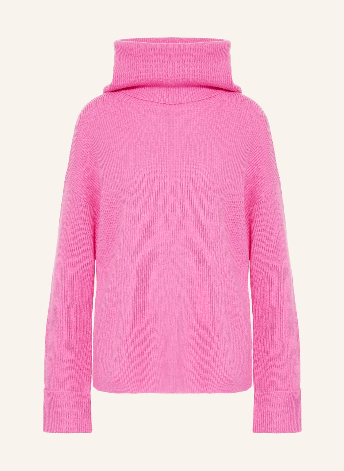 Darling Harbour Rollkragenpullover Mit Cashmere rosa von darling harbour