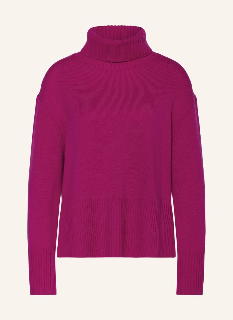 Darling Harbour Rollkragenpullover Mit Cashmere rot von darling harbour