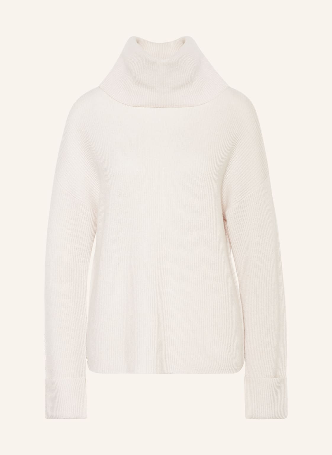 Darling Harbour Rollkragenpullover Mit Cashmere weiss von darling harbour