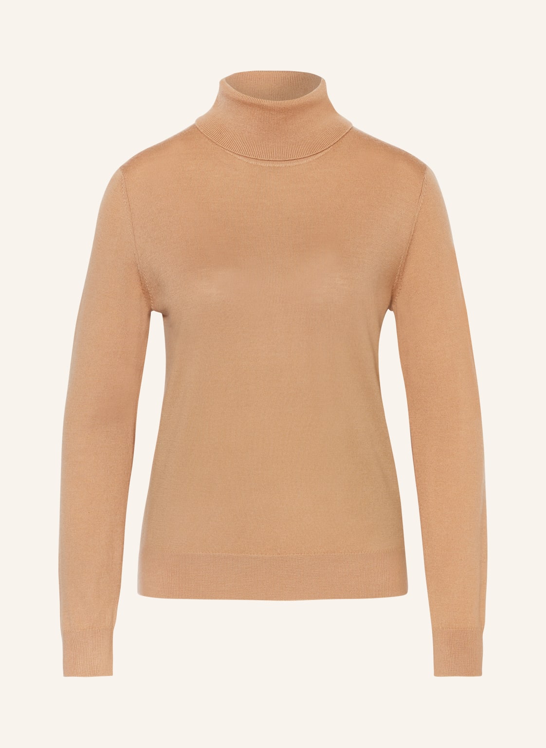 Darling Harbour Rollkragenpullover braun von darling harbour