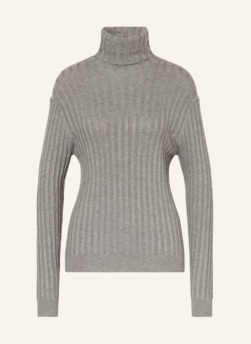 Darling Harbour Rollkragenpullover grau von darling harbour