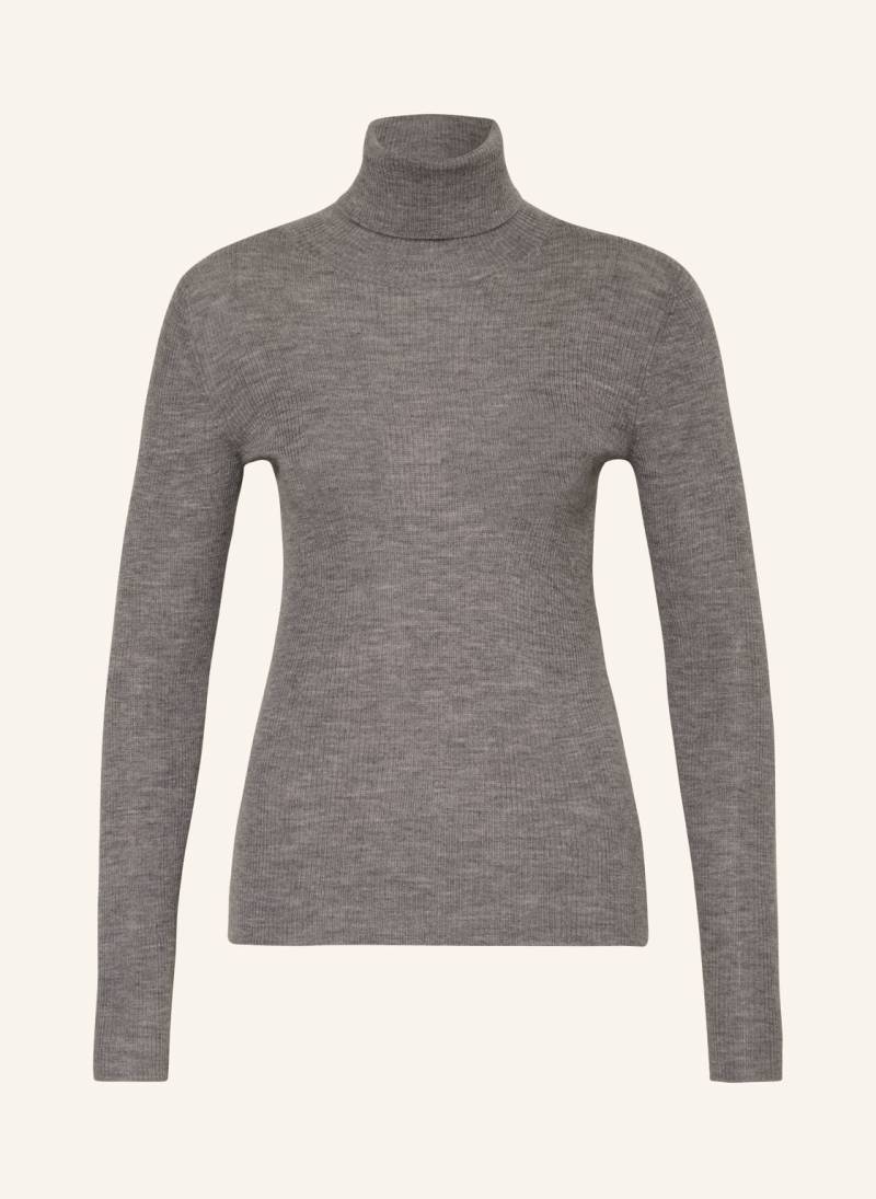 Darling Harbour Rollkragenpullover grau von darling harbour