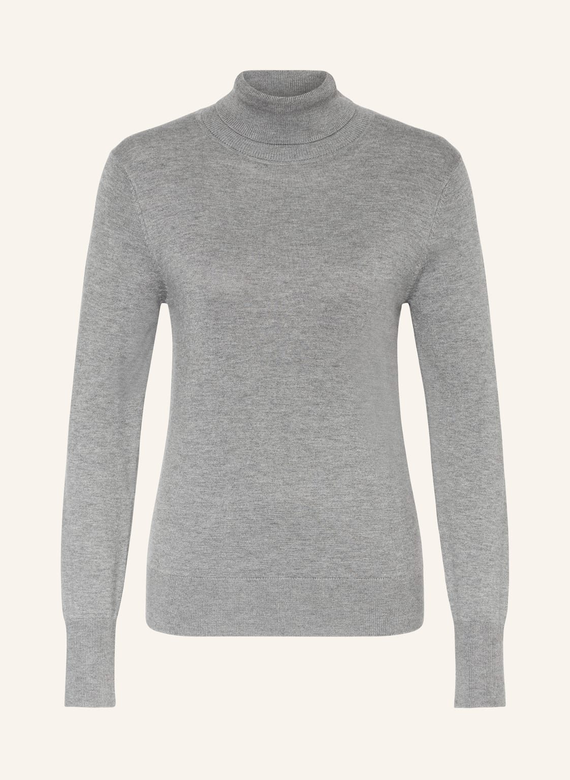 Darling Harbour Rollkragenpullover grau von darling harbour