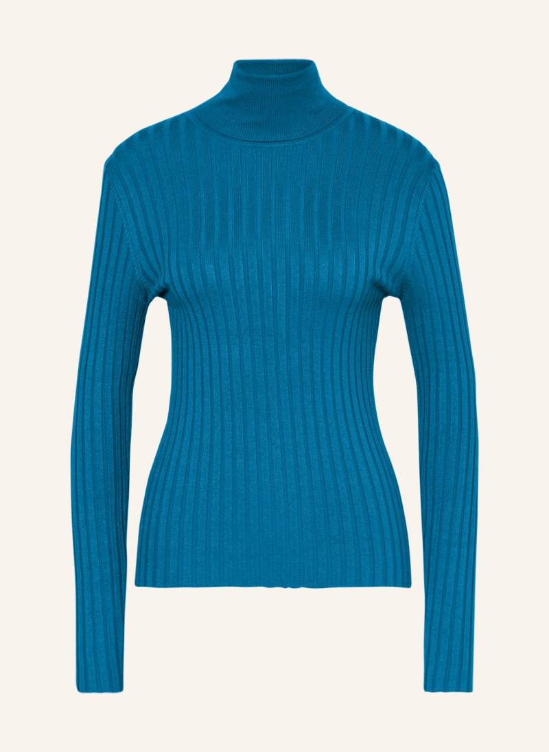 Darling Harbour Rollkragenpullover gruen von darling harbour