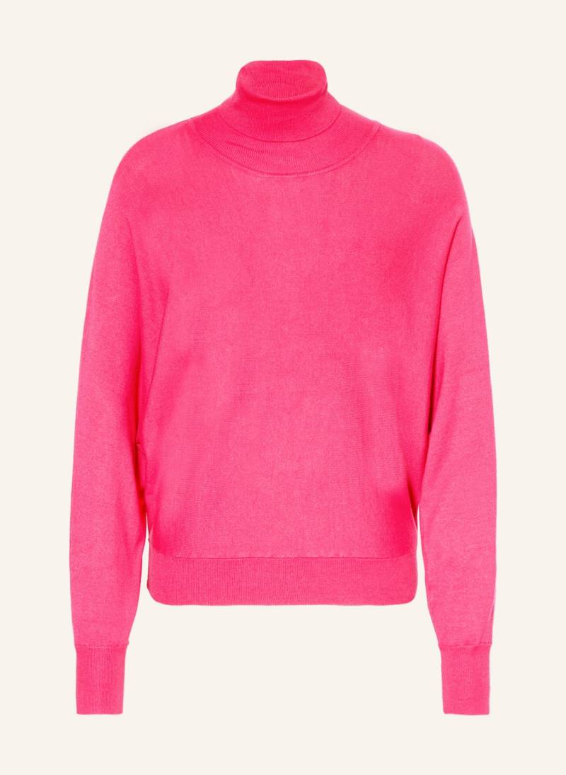 Darling Harbour Rollkragenpullover pink von darling harbour