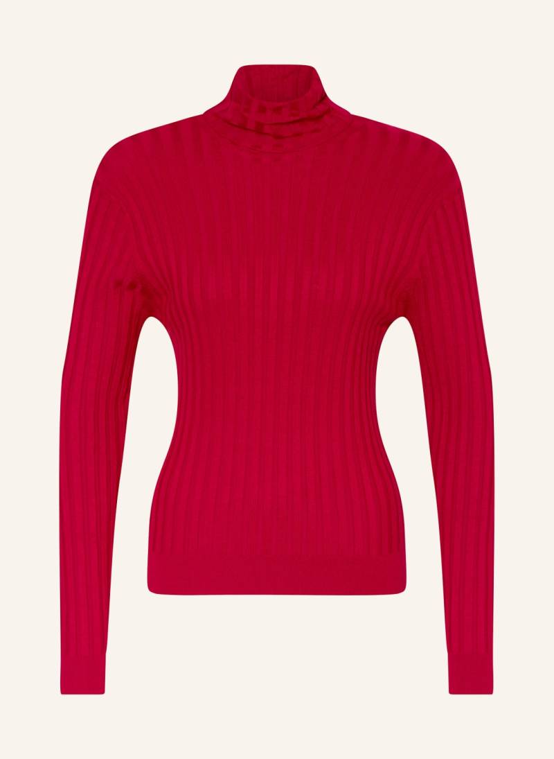 Darling Harbour Rollkragenpullover rot von darling harbour