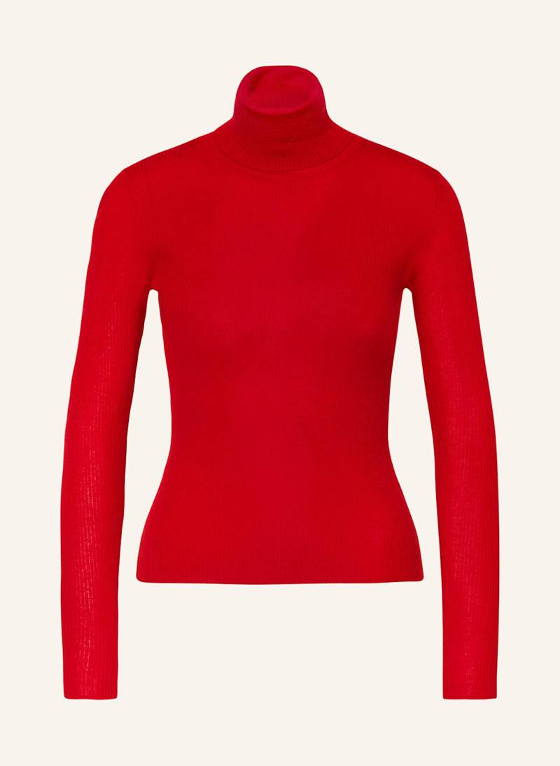 Darling Harbour Rollkragenpullover rot von darling harbour