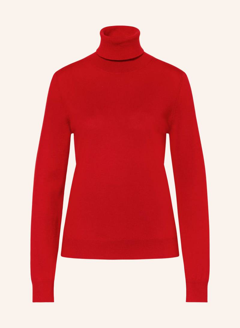 Darling Harbour Rollkragenpullover rot von darling harbour