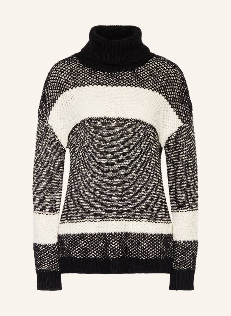 Darling Harbour Rollkragenpullover schwarz von darling harbour