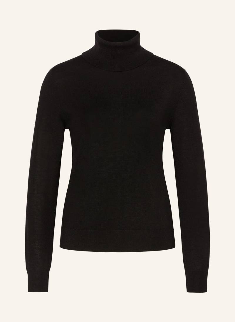 Darling Harbour Rollkragenpullover schwarz von darling harbour