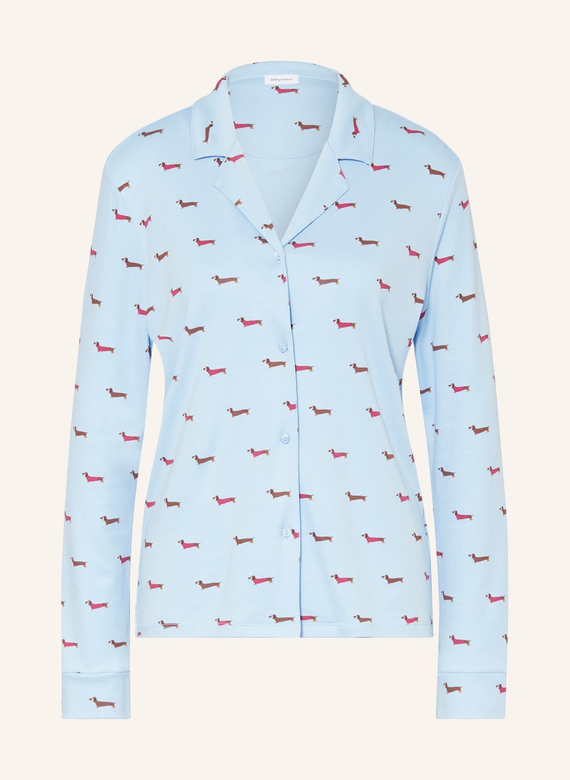 Darling Harbour Schlafshirt blau von darling harbour