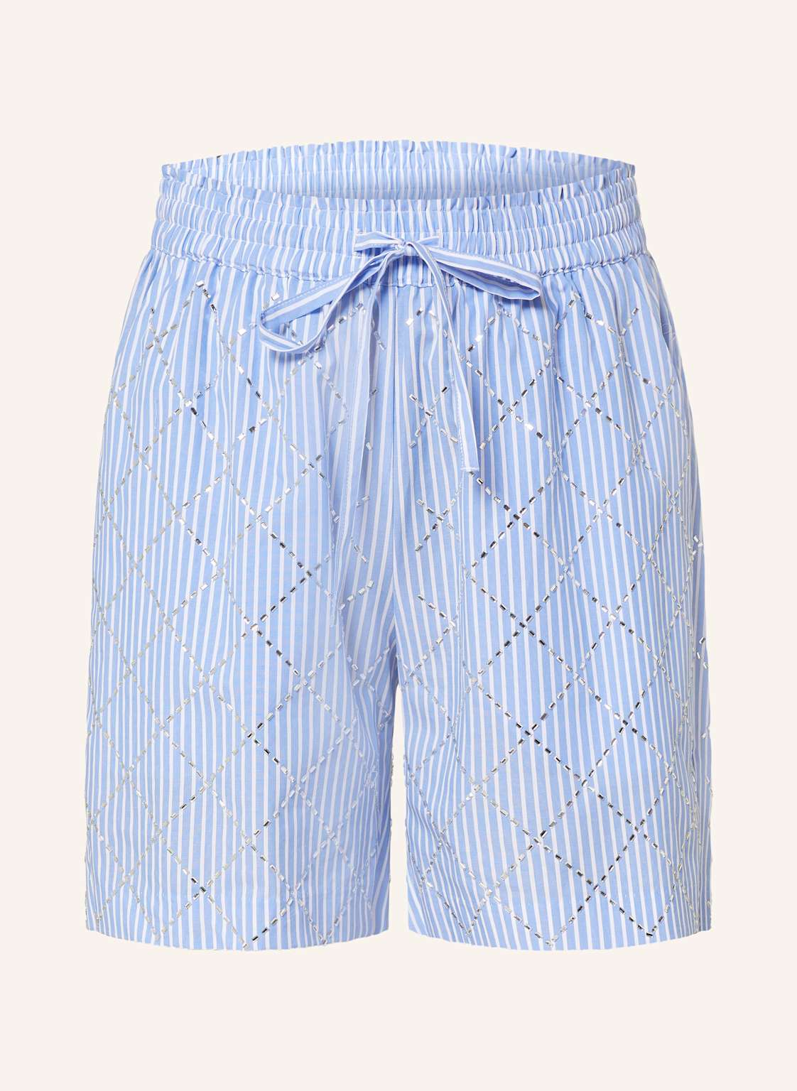 Darling Harbour Shorts Mit Schmucksteinen blau von darling harbour