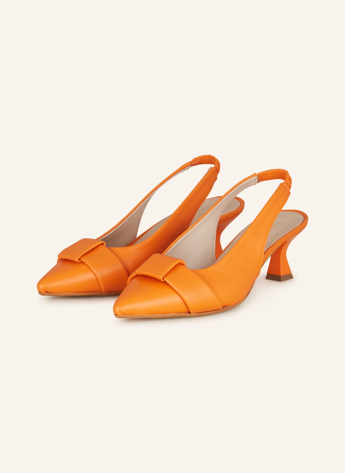 Darling Harbour Slingpumps orange von darling harbour