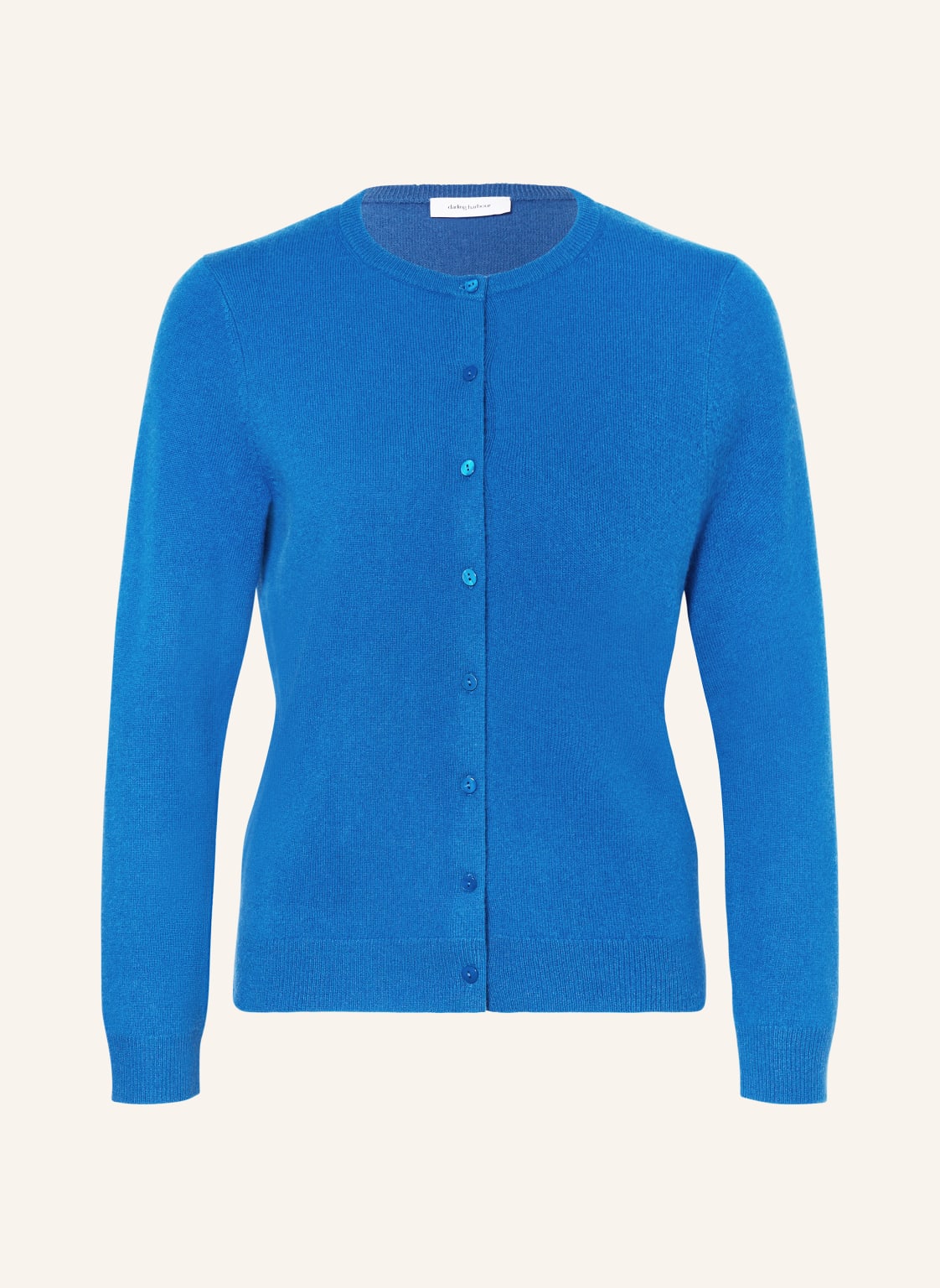 Darling Harbour Srickjacke Aus Cashmere blau von darling harbour