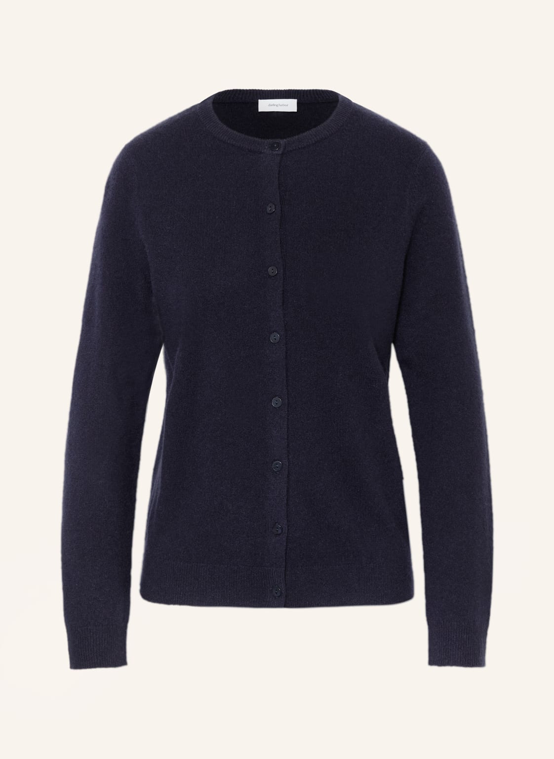 Darling Harbour Srickjacke Aus Cashmere blau von darling harbour