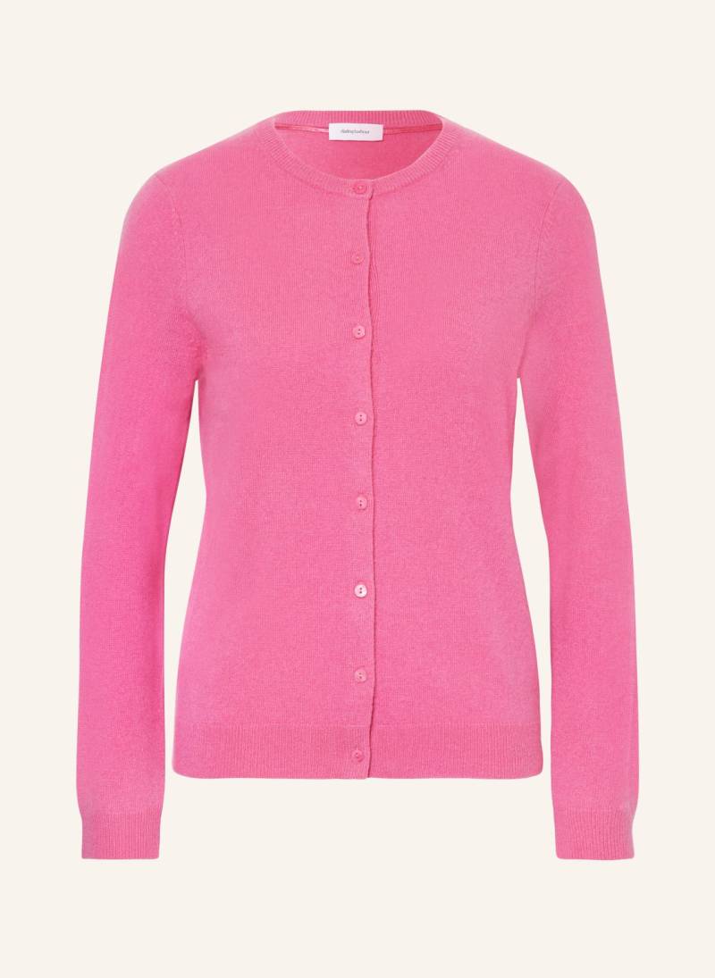 Darling Harbour Srickjacke Aus Cashmere pink von darling harbour