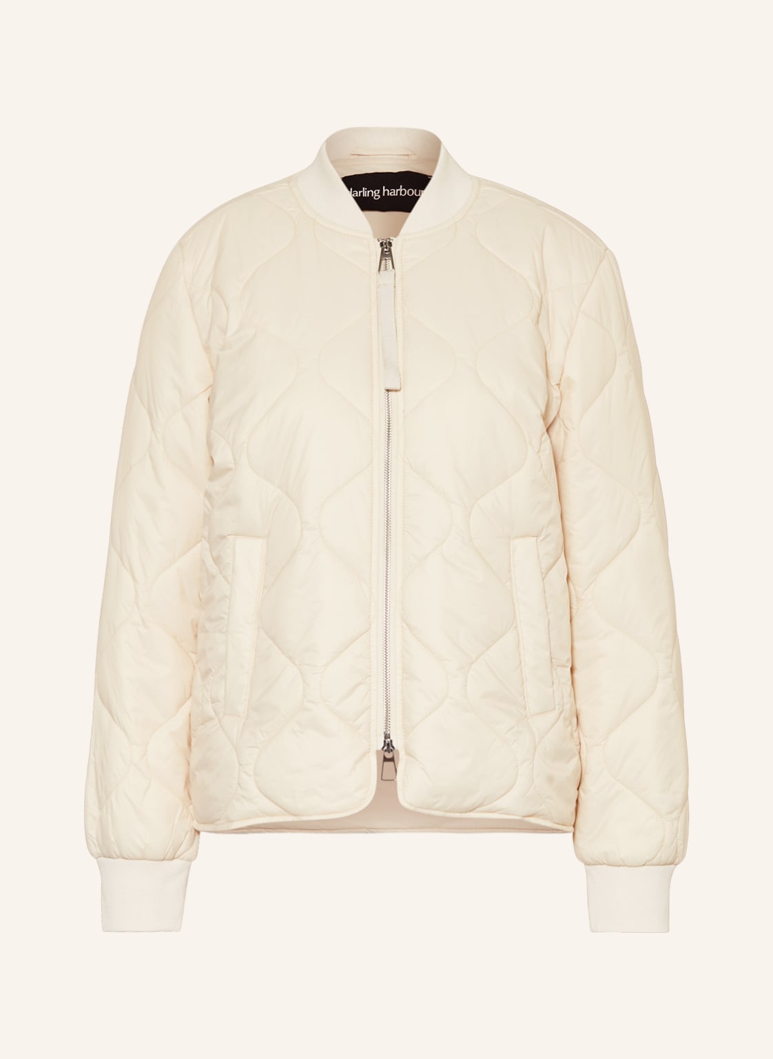 Darling Harbour Steppjacke beige von darling harbour